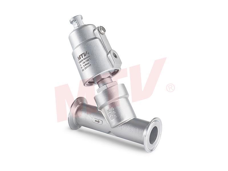 101係（xì）列（liè） 快裝式不鏽鋼氣缸（gāng）角座閥