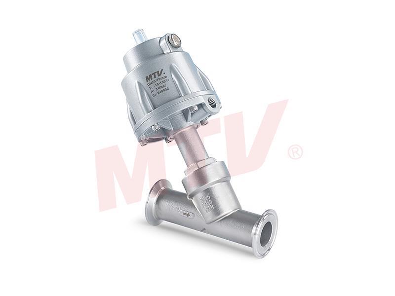 103係列（liè） 工業級快裝式氣動角座閥