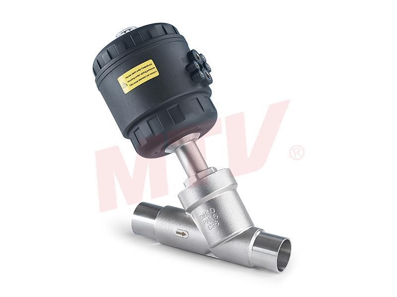 105係列 衛生級焊接式氣動角座閥