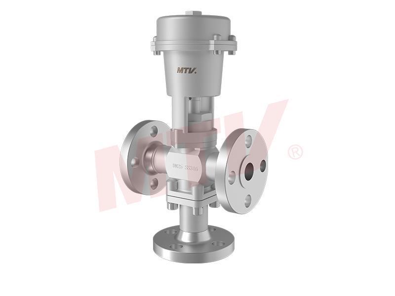 402係列 二位三通氣動法蘭/法蘭切斷閥